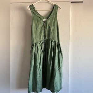 Notperfectlinen volume dress xs